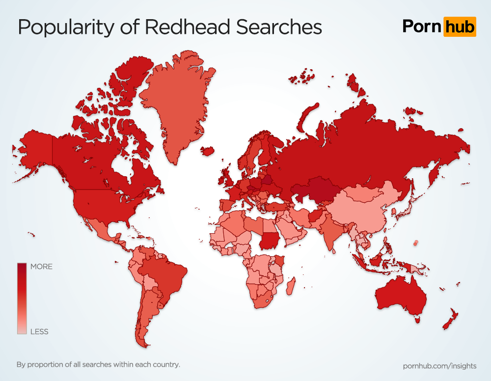 pornhub-insights-redhead-world-map-popularity
